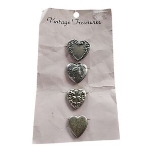 Vintage Treasure Button Covers – Pack of 4